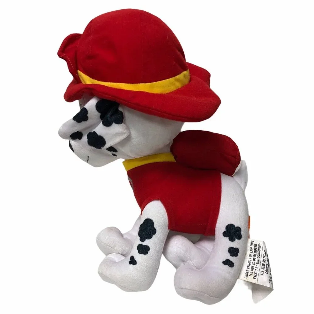 Nickelodeon Paw Patrol Stuffed Plushes Marshall Dalmatian & Chase Police Cop 15